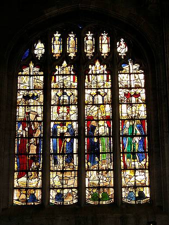 Fairford - Example of the Stained Glass